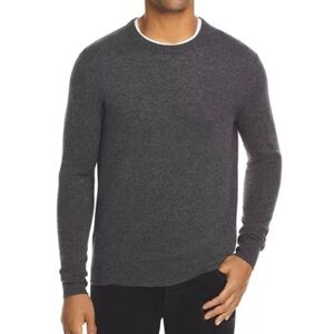 BLOOMINGDALE'S Gray Marino Wool
Crewneck Sweater
